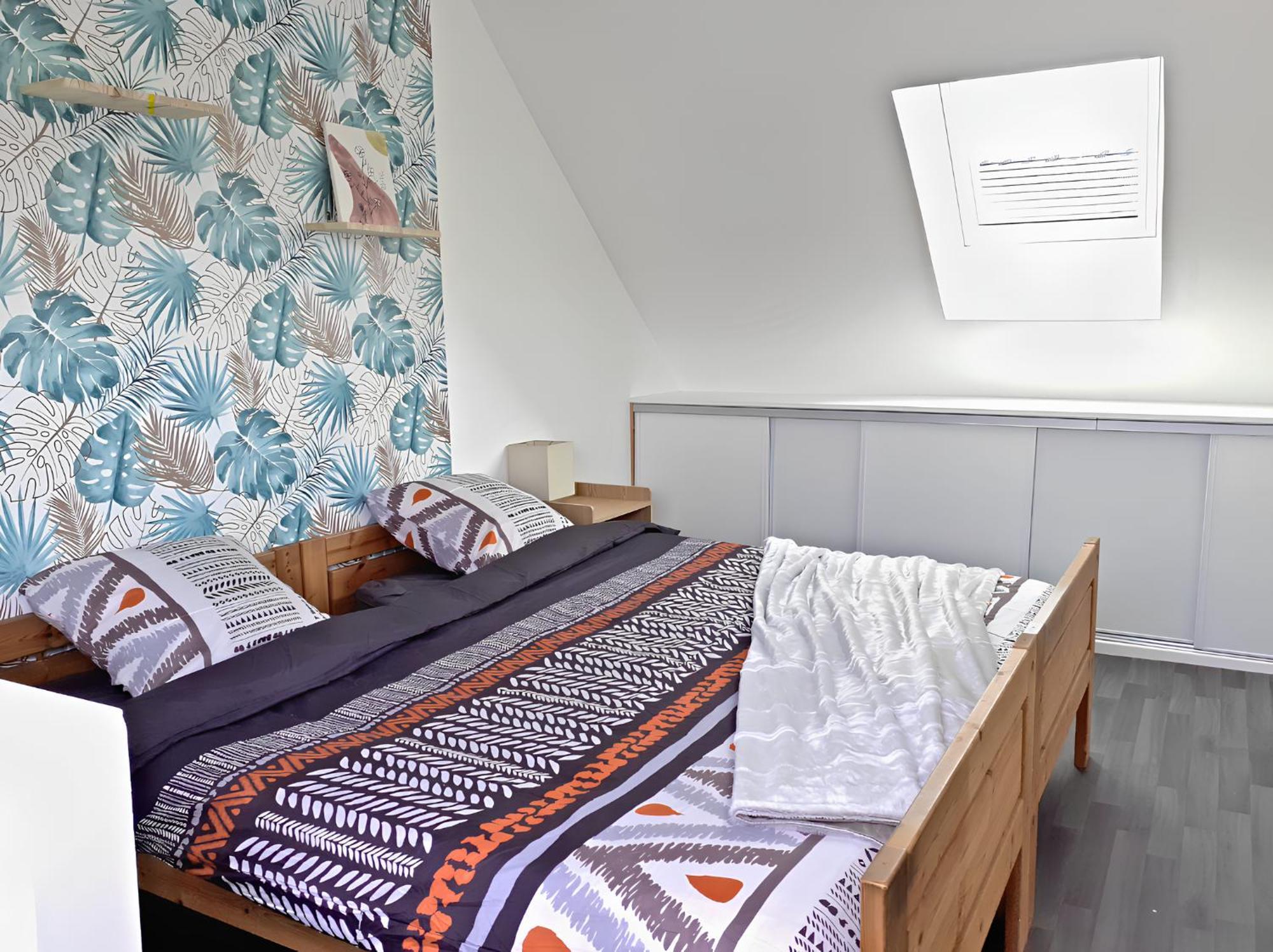 L'Artistique, 4 Lits, 2 Chambres, Stationnement Gratuit, Spacieux, Atypique Amiens Zewnętrze zdjęcie